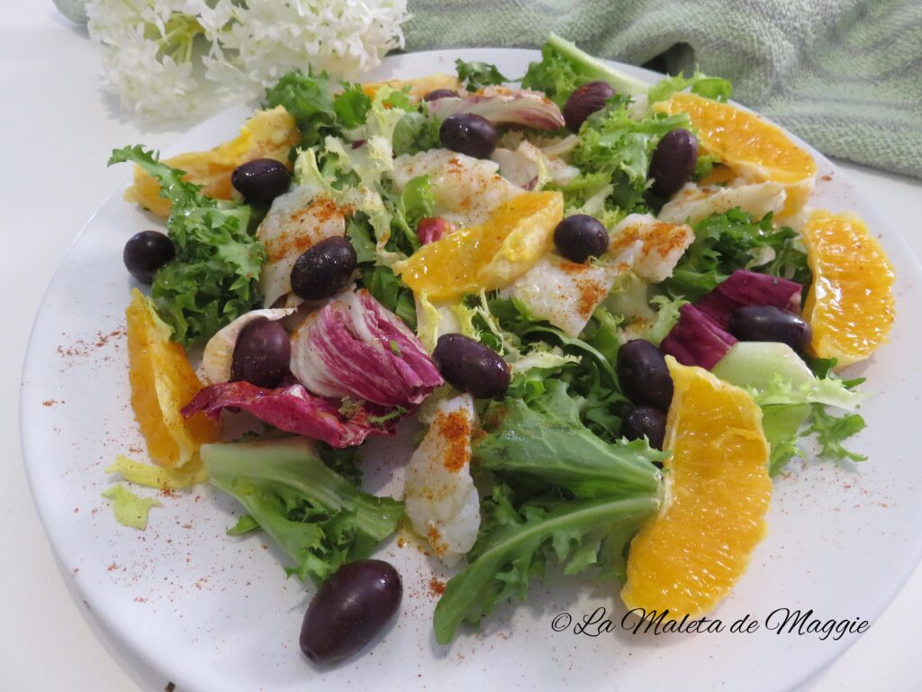 ensalada de bacalao