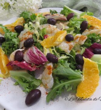 ensalada de bacalao