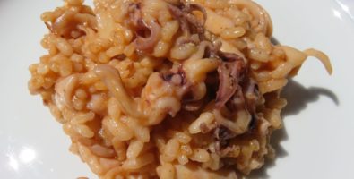 risotto de calamares