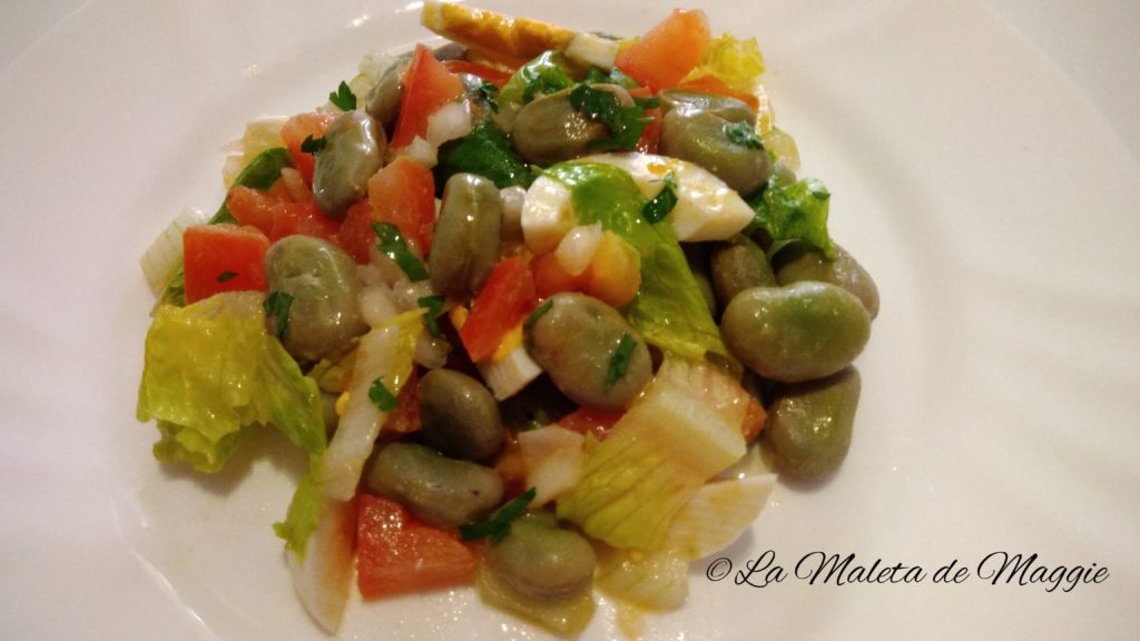 Ensalada de habas