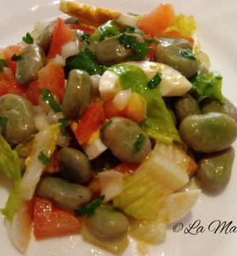 Ensalada de habas