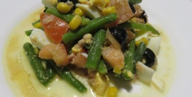 ensalada de judia tierna