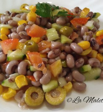 Ensalada de frijoles