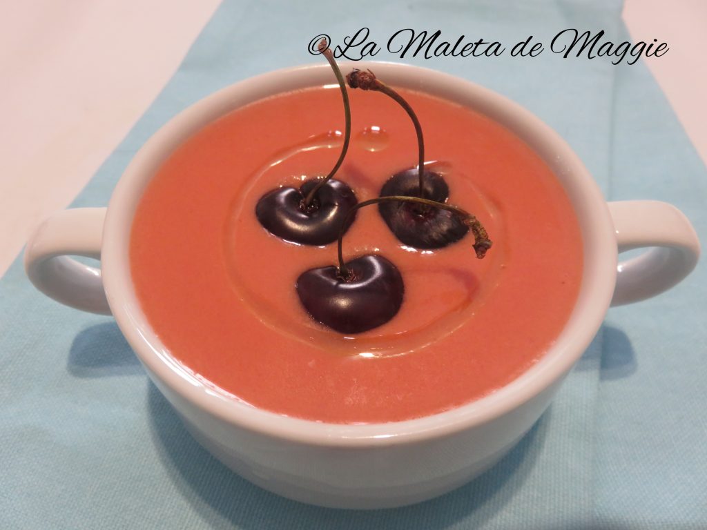 Gazpacho de cerezas