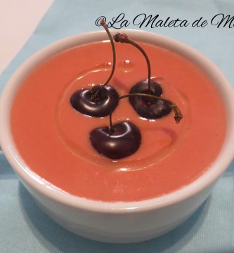 Gazpacho de cerezas