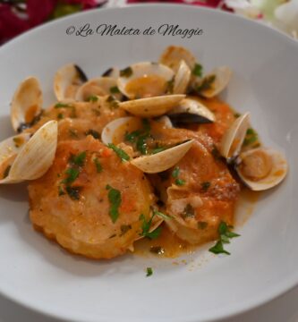 Guiso de patatas y almejas