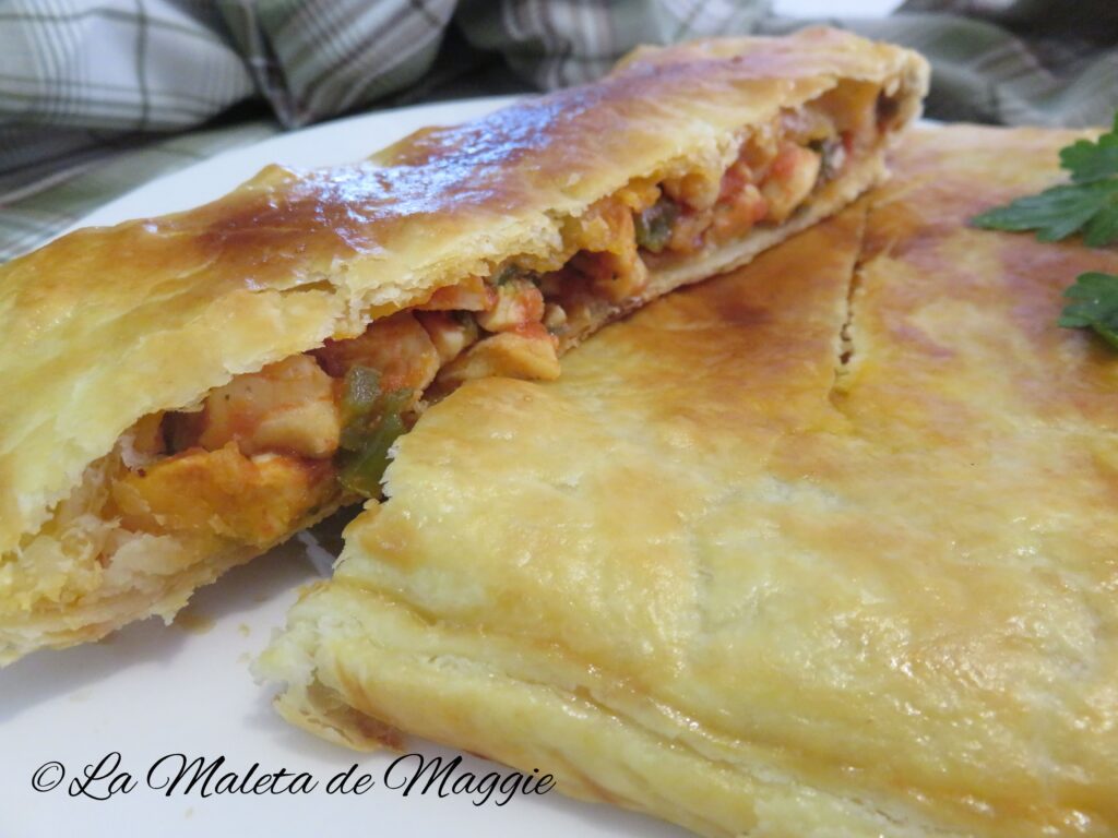 empanada de pollo y pimiento