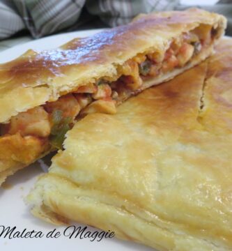 empanada de pollo y pimiento