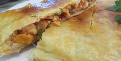 empanada de pollo y pimiento