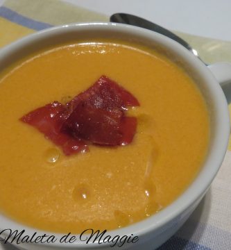 Gazpacho de melocotón