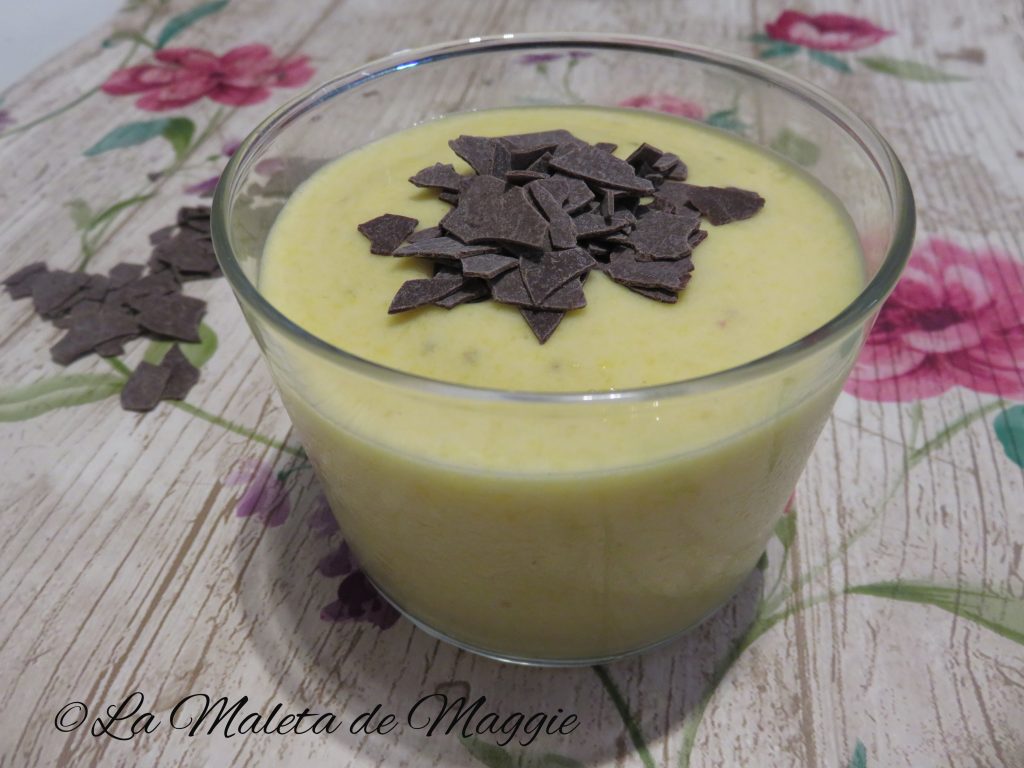 Mousse de plátano