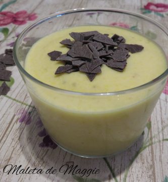 Mousse de plátano