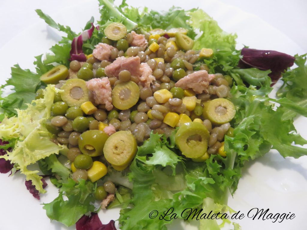 Ensalada de lentejas