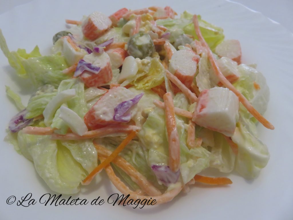 Ensalada de surimi