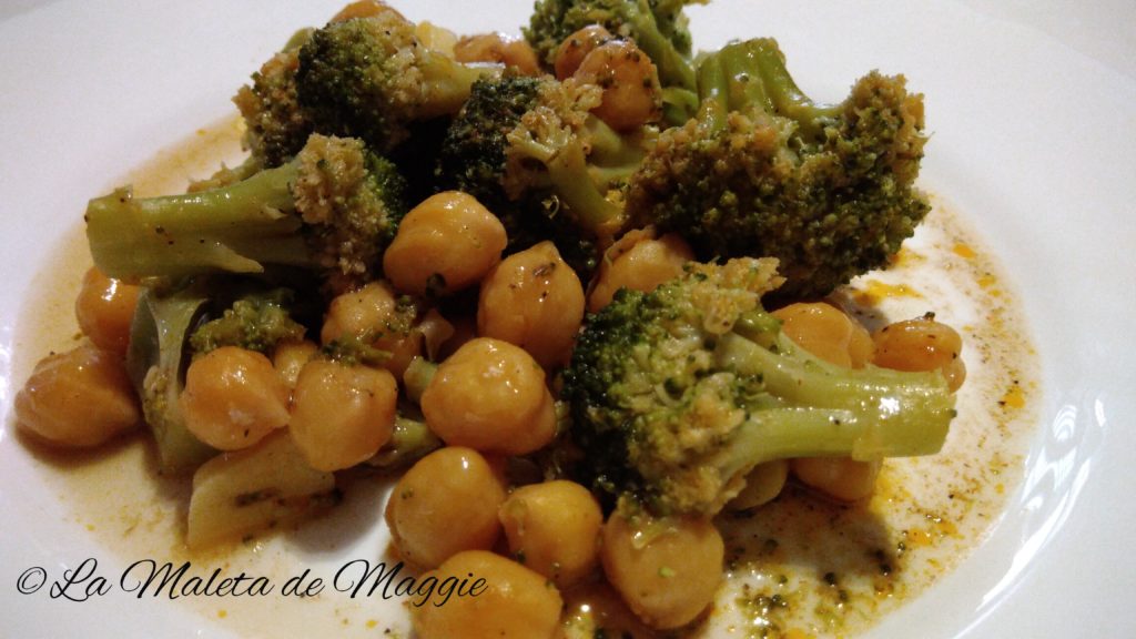 ▷ Garbanzos con brócoli al pimentón - Las Mejores recetas saludables