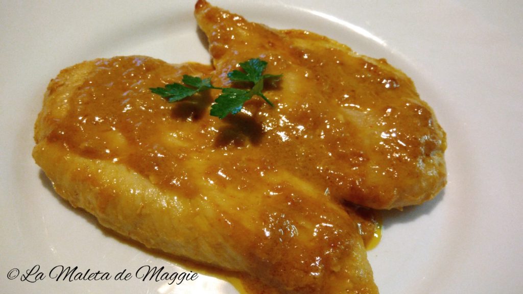 ▷ Filetes de pollo en salsa de curry - Las mejores recetas saludables