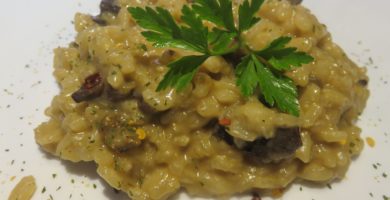 Risotto de setas