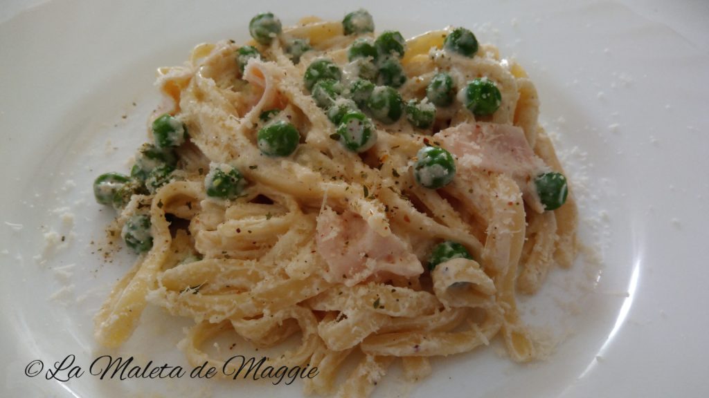 Tallarines all´alfredo