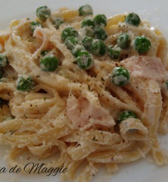 Tallarines all´alfredo