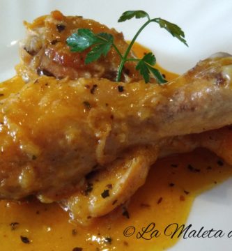 Pollo a la naranja