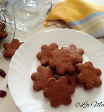 galletas de chocolate con arándanos