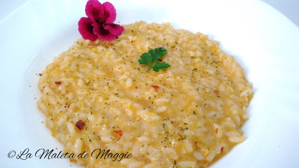 Risotto a los 4 quesos