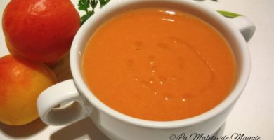 Gazpacho de albaricoque