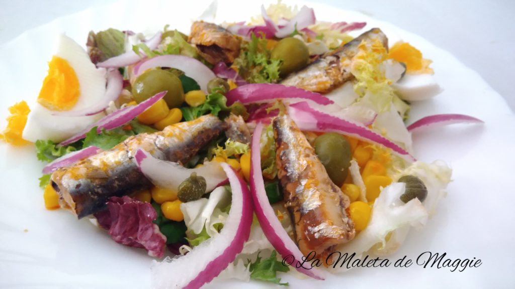 Ensalada de sardinillas