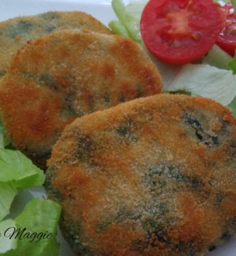 Hamburguesas de garbanzos con espinacas