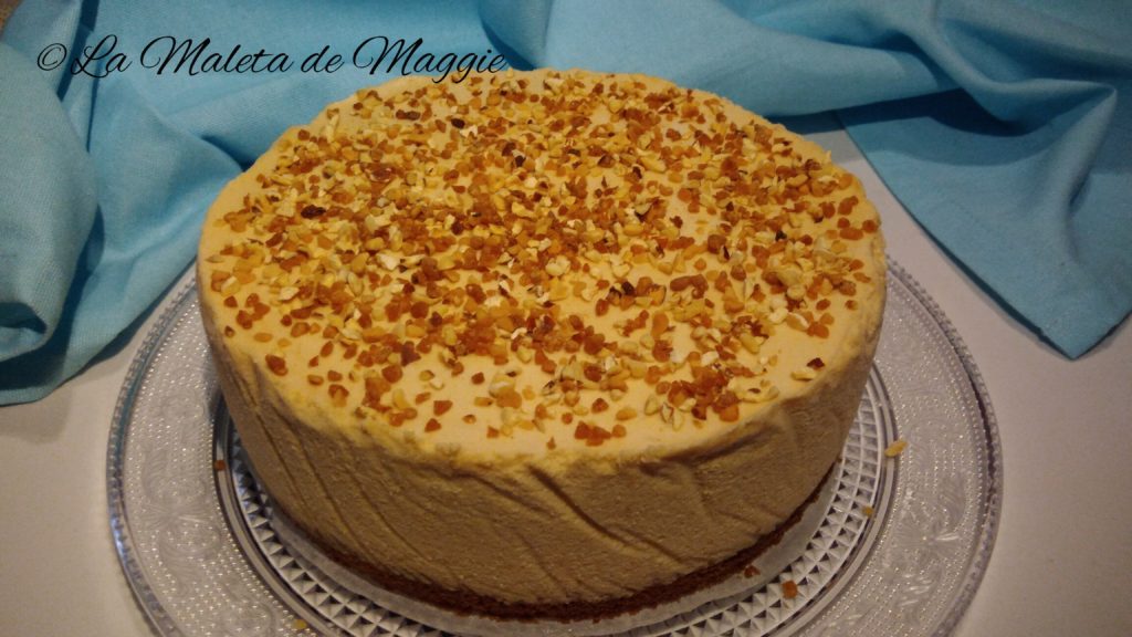 Tarta de turrón de jijona