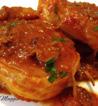 Ossobuco con setas