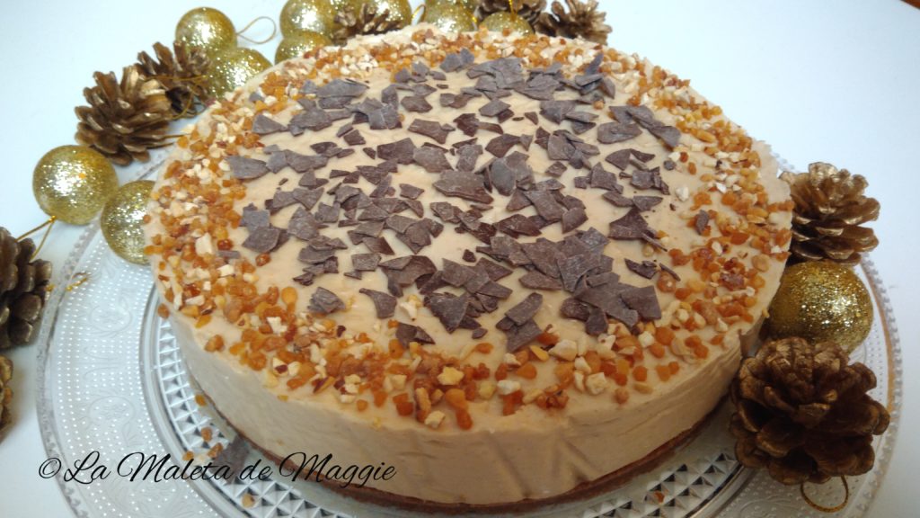 Tarta de turrón de jijona