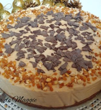 Tarta de turrón de jijona