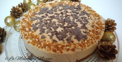 Tarta de turrón de jijona
