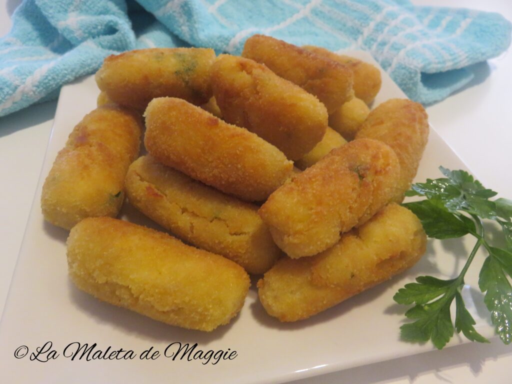 Croquetas de patata y atún