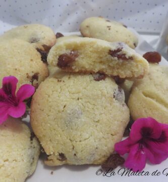 Galletas de sémola y pasas