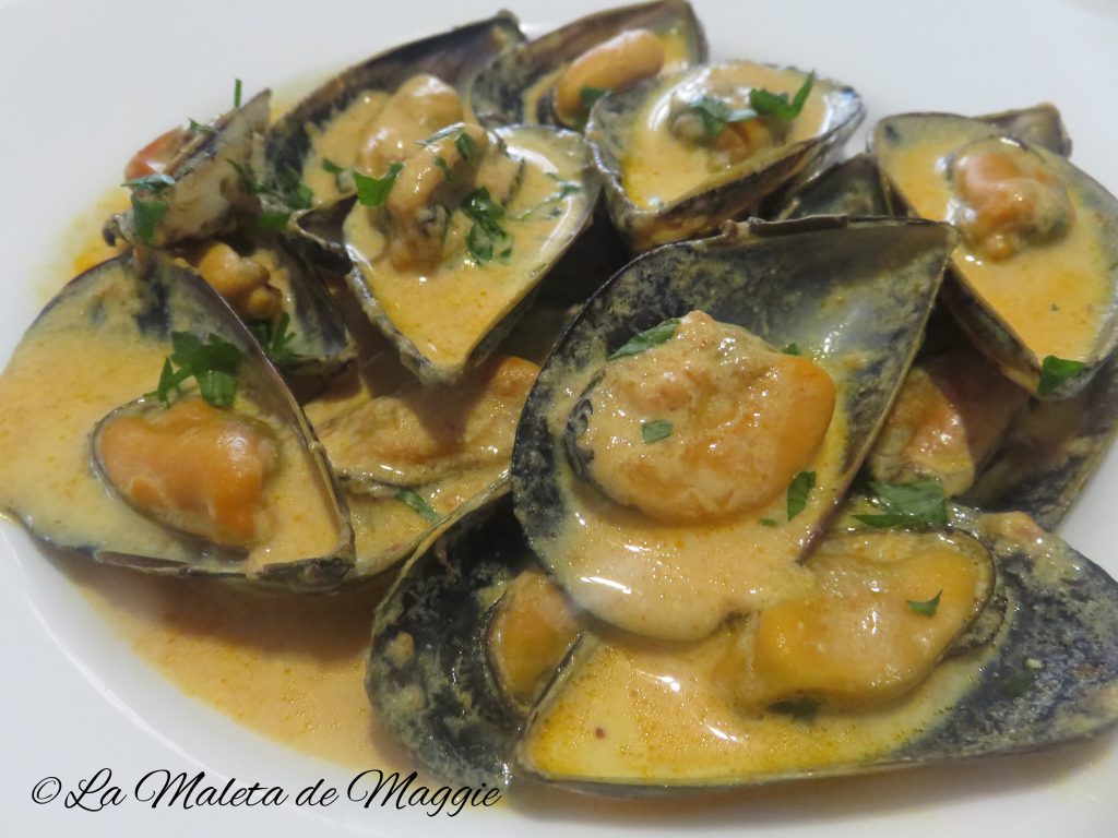 Mejillones al curry