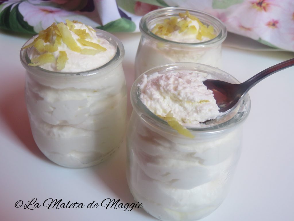 Mousse de limón