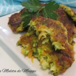 Tortitas de calabacín y zanahoria