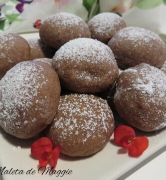 Galletas con yogur griego y chocolate