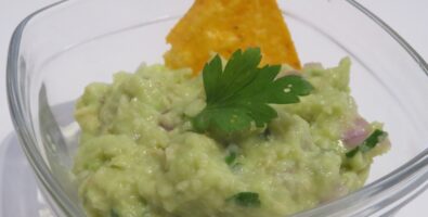 guacamole sin tomate