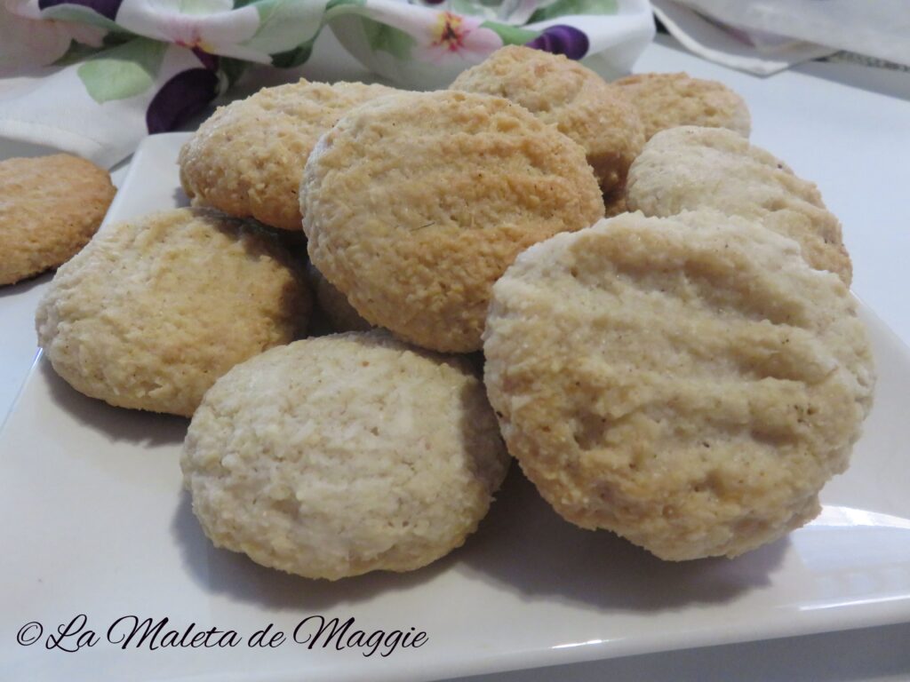 galletas de almendra y coco