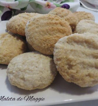 galletas de almendra y coco