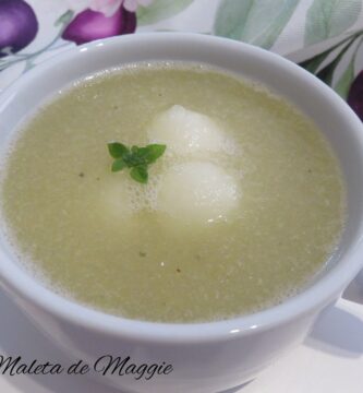 Sopa fría de melón