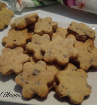 galletas de piña y chocolate