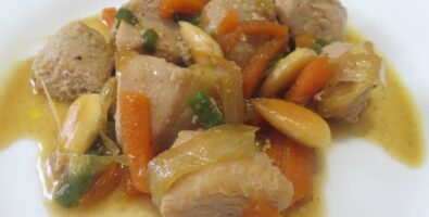 ¿Cómo preparar pollo en salsPollo en salsa de almendras