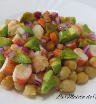 ensalada de garbanzos
