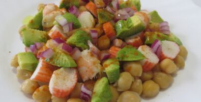 ensalada de garbanzos