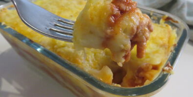 pastel de carne y patatas