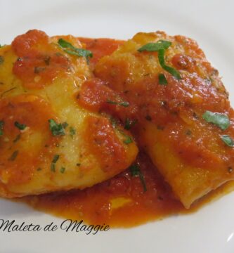 bacalao en salsa de tomate